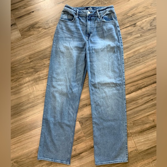 Hollister Dad Jeans size 5 excellent high rise - Picture 1 of 3